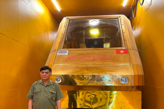 Một doanh nghiệp Việt làm tàu điện dát vàng, tham vọng xây metro 39km trong 12 tháng