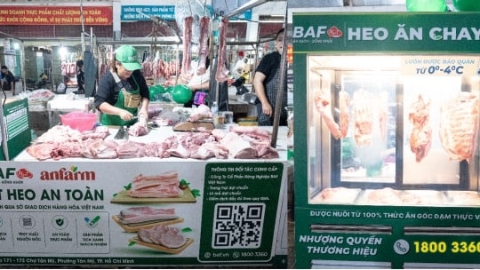 Miếng thịt heo bạn mua sắp được kiểm dịch từ A-Z, doanh nghiệp sở hữu 1.000 điểm bán nhượng quyền đánh trận đầu