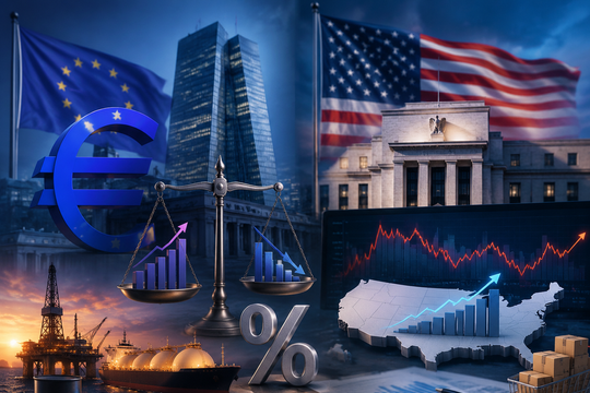 ECB và lạm phát Mỹ trở thành tâm điểm, thị trường chờ tín hiệu mới về lãi suất