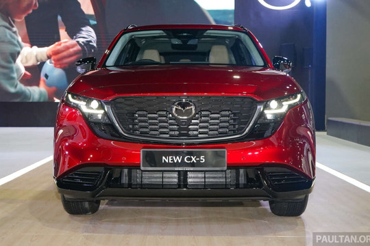 Mazda CX-5 thế hệ mới lộ diện, khách Việt có thêm lý do để chờ đợi