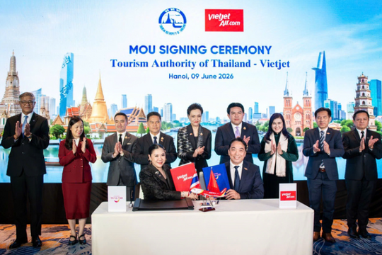 Vietjet Air và loạt doanh nghiệp thúc đẩy hợp tác du lịch hai chiều Việt - Thái