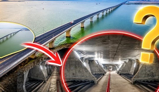 Việt Nam từng làm cầu vượt biển 12.000 tỷ dài bậc nhất Đông Nam Á với căn hầm bí ẩn gồm 88 khoang đúc sẵn được áp dụng công nghệ lắp ghép chưa từng có