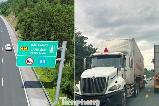 Nghịch lý: Cao tốc Bắc Giang - Lạng Sơn vắng tanh, xe chạy QL1A đông nghịt