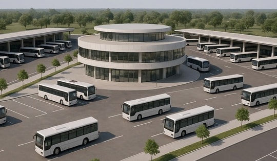 TP. Hà Nội sắp vận hành bến xe khách đầu tiên có tầng hầm