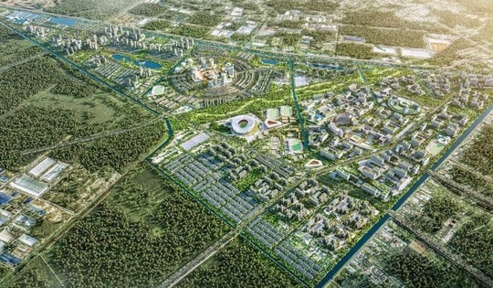 Tỷ phú Phạm Nhật Vượng trực tiếp thị sát siêu đô thị 59.000 tỷ, tọa lạc tại thành phố giàu nhất cả nước