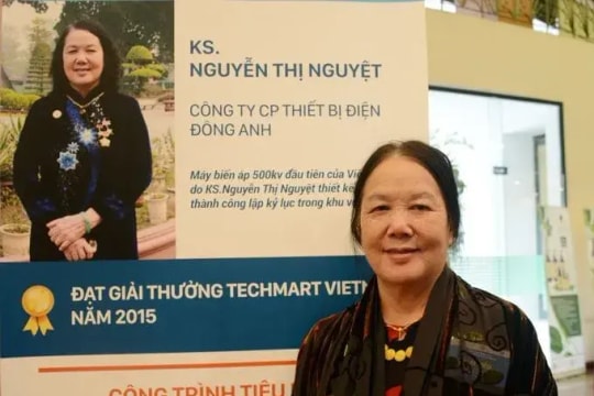 Nữ kỹ sư Việt chế tạo máy biến áp 500kV đầu tiên tại Đông Nam Á, được phong tặng danh hiệu Anh hùng Lao động
