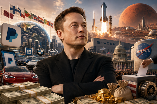 Sốc với Elon Musk: Giàu hơn 156 quốc gia, đủ sức mua toàn bộ hãng xe Mỹ, Nhật... thậm chí tài trợ 68 kỳ bầu cử Mỹ