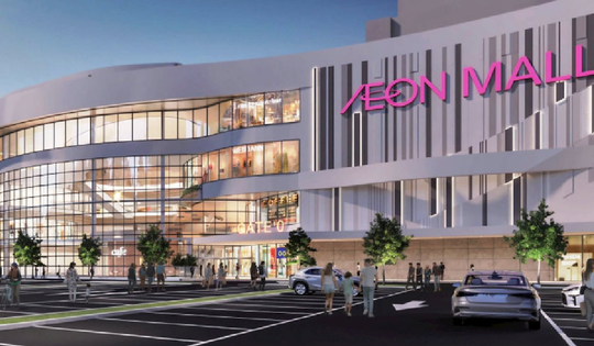 Khoảng 4 tháng nữa, chính thức khai trương TTTM Aeon Mall lớn nhất Việt Nam, vốn đầu tư hơn 4.000 tỷ