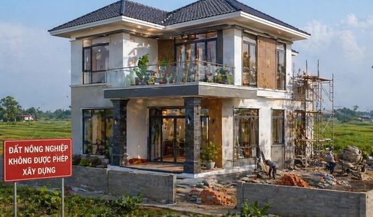 Từ bây giờ, có thể bị phạt đến 200 triệu nếu xây nhà trên đất nông nghiệp