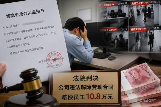 Công ty phải bồi thường hơn 419 triệu đồng vì sa thải nhân viên mở máy tính muộn 8 phút, buôn chuyện với đồng nghiệp trong 4 phút