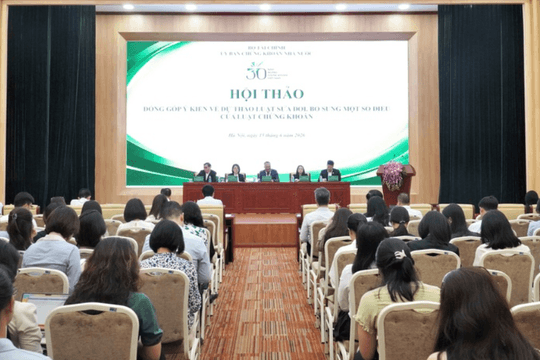 Sửa Luật Chứng khoán: UBCKNN họp với 100 CTCK, ngân hàng, công ty quản lý quỹ bàn giải pháp