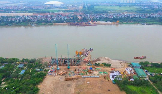 Tin vui về 6 cây cầu bắc qua sông Hồng, giảm áp lực giao thông cho trung tâm Thủ đô
