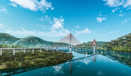 Tây Bắc sắp có cây cầu mới lập kỷ lục Việt Nam: Quy mô 3.100 tỷ, cảm hứng thiết kế từ núi rừng địa phương
