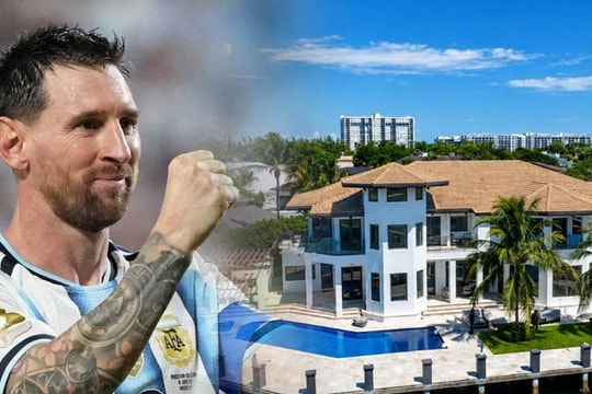 Biệt thự 10,75 triệu USD của Lionel Messi: Sở hữu 2 bến du thuyền riêng, cách sân nhà Inter Miami chỉ vài phút