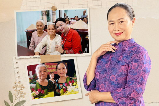Nhà báo Vũ Thị Tuyết Nhung: Hơn hai thập kỷ cùng Đoàn thiện nguyện CLB Nhà báo nữ Việt Nam gieo yêu thương