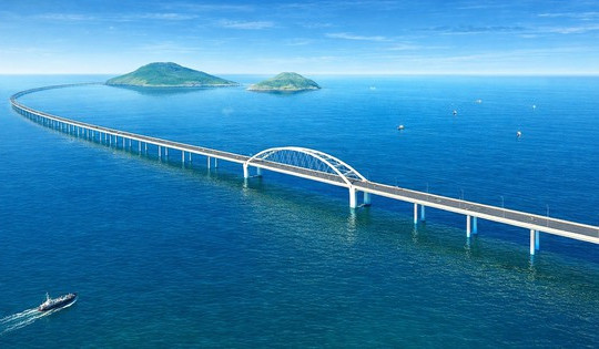 Việt Nam đang làm cầu vượt biển chưa từng có trong lịch sử: Dài 18km, vốn gần 26.000 tỷ đồng, mở trục kết nối chiến lược ra Biển Đông