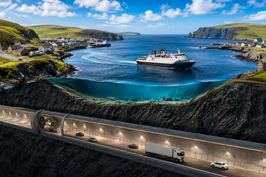 Đề xuất siêu dự án đường hầm dưới biển dài gần 7km, vốn đầu tư hơn 14.000 tỷ đồng
