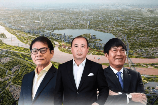 Gánh vác siêu dự án 736.000 tỷ sau khi loạt doanh nghiệp rút lui, ba đại gia họ Trần vừa có động thái mới