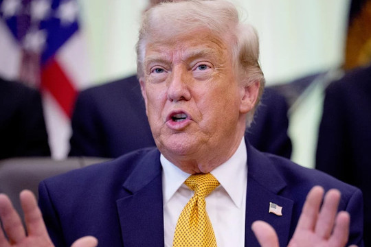 Tổng thống Mỹ Trump nói Iran chấp nhận thanh sát hạt nhân 'vô thời hạn'