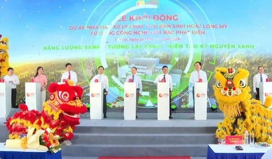 Tỉnh lớn thứ 2 Việt Nam khởi công nhà máy điện rác đầu tiên, vốn đầu tư gần 1.600 tỷ