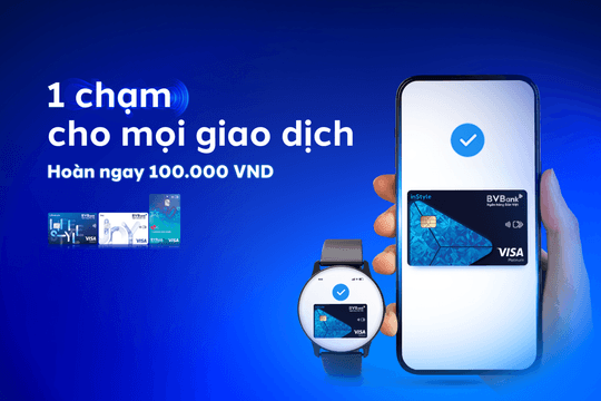 BVBank chính thức triển khai dịch vụ thanh toán qua Google Wallet dành cho thẻ tín dụng BVBank Visa