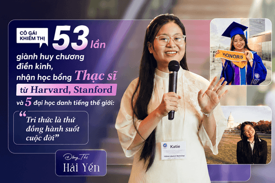 Cô gái khiếm thị 53 lần giành huy chương điền kinh, nhận học bổng Thạc sĩ từ Harvard, Stanford và 5 đại học danh tiếng thế giới: ‘Tri thức là thứ đồng hành suốt cuộc đời’