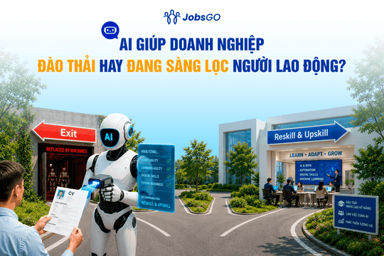 AI giúp doanh nghiệp đào thải hay đang sàng lọc người lao động?