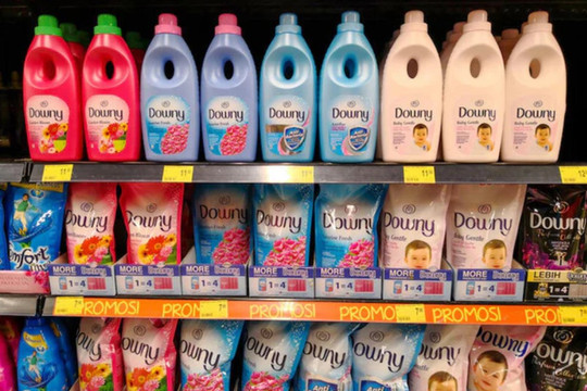 Nhà sản xuất bột giặt Tide, nước xả Downy bị phạt nặng