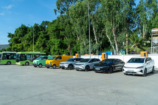 Kim Long và BYD sẽ dùng chung trạm sạc