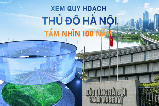 Người dân xem Quy hoạch Thủ đô Hà Nội tầm nhìn 100 năm ở đâu?