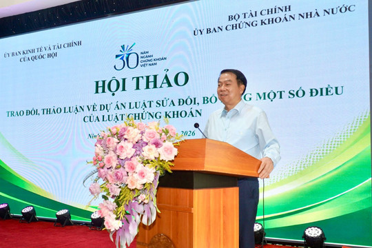 Bộ Tài chính đề xuất sửa Luật Chứng khoán: 3 điểm mới có thể tác động lớn đến thị trường