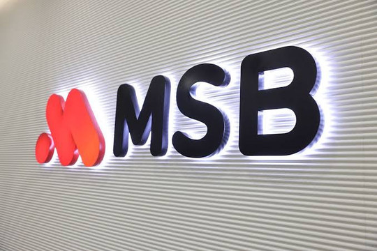 MSB sắp chia cổ tức tỷ lệ 20% cho cổ đông