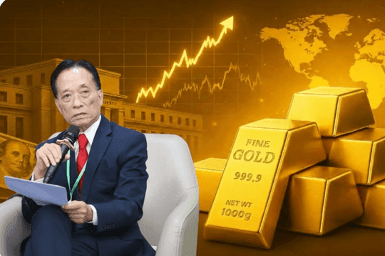 TS. Nguyễn Trí Hiếu: Giá vàng có thể bật lên 4.200 - 4.500 USD/ounce