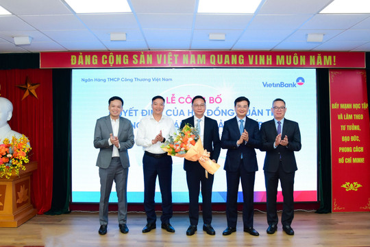 VietinBank có Phó Tổng Giám đốc mới
