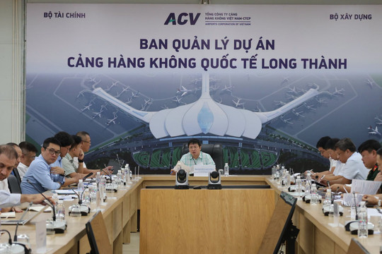 Sau chỉ đạo từ Chính phủ, Chủ tịch ACV họp nóng với loạt nhà thầu xây dựng vì đại dự án sân bay Long Thành