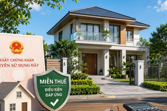 Từ nay, người chỉ có một nhà hoặc một thửa đất ở được miễn thuế khi chuyển nhượng nếu đáp ứng điều kiện này