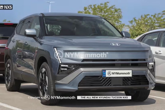 Hyundai Tucson thế hệ mới lộ diện, thiết kế khác hẳn bản đang bán: Vuông vức, nam tính và đậm chất SUV hơn