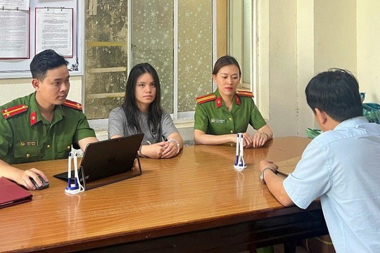 Khống chế, bắt giữ thành công đối tượng truy nã đặc biệt nguy hiểm Nguyễn Lê Hoàng Yến SN 2002