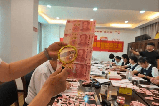 Cụ ông xé nát gần 774 triệu đồng tiền lương hưu vẫn được nhân viên ngân hàng tỉ mỉ ghép lại, đền bù hơn 1 tỷ