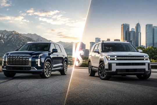 Cùng giá hơn 1,4 tỷ đồng: Hyundai Palisade hay Santa Fe mới là lựa chọn khôn ngoan?
