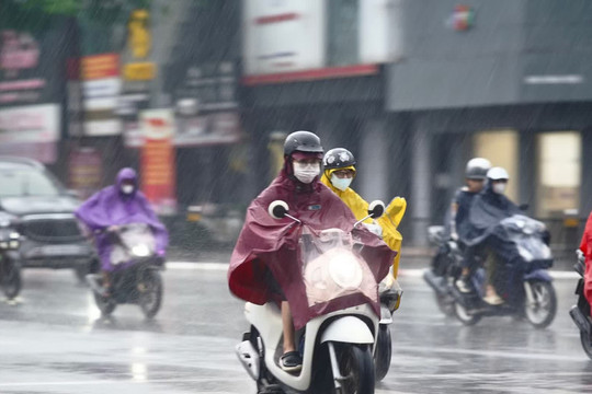 Miền Bắc tiếp tục mưa lớn
