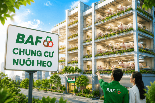 Hưng Yên sắp có 'chung cư nuôi heo', BAF chốt phương án rót 3.000 tỷ làm nông nghiệp tuần hoàn