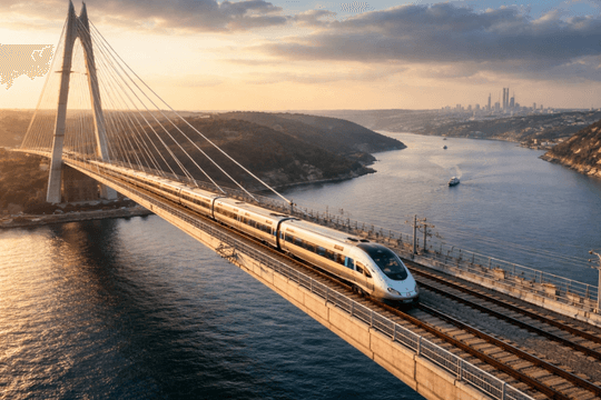 Siêu dự án đường sắt dài 127km nối liền 2 châu lục, vốn đầu tư hơn 212.000 tỷ đồng