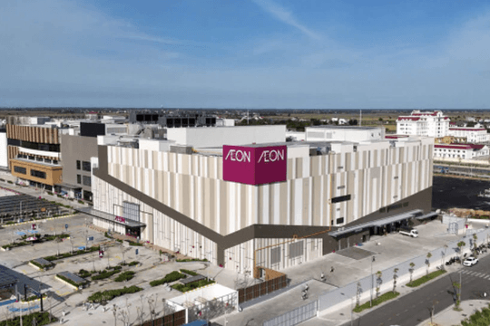 Khoảng 3 tháng nữa, trung tâm thương mại Aeon Mall thứ 2 tại thành phố nhỏ nhất Việt Nam chính thức đi vào hoạt động