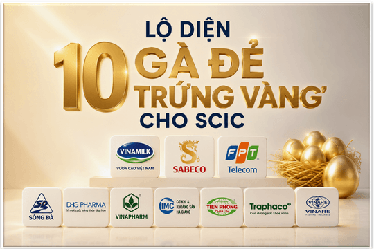 Lộ diện 10 'gà đẻ trứng vàng' mang về 7.600 tỷ đồng cổ tức cho SCIC