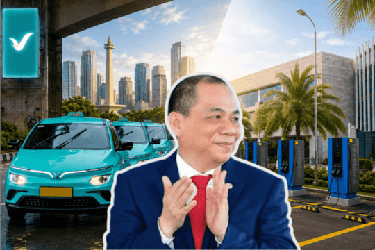 Hai công ty của tỷ phú Phạm Nhật Vượng hợp lực, sẵn sàng phủ sóng nền kinh tế lớn nhất Đông Nam Á