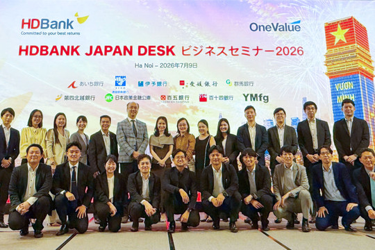 HDBank xây dựng 'cánh tay nối dài' để đón gần 100 doanh nghiệp Nhật Bản