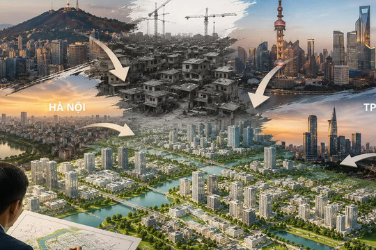 Từ Seoul, Thượng Hải đến Hà Nội, TP. HCM: Vì sao các siêu đô thị đều phải quy hoạch lại?