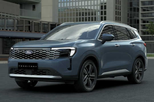 Ford Territory Platinum chuẩn bị cập bến Việt Nam: Diện mạo sang hơn, trang bị xịn hơn, giá sẽ thế nào?