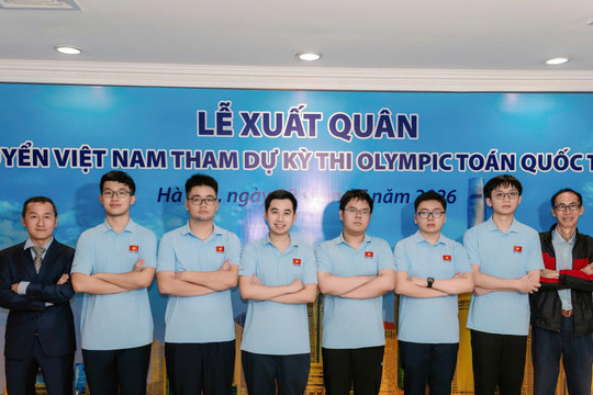 Olympic Toán quốc tế: Việt Nam thăng hạng, xếp thứ 5 toàn đoàn